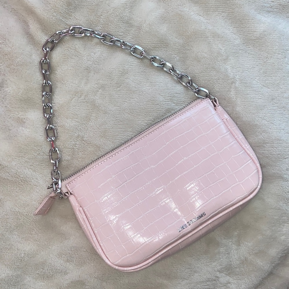 Like Dreams pink shoulder purse